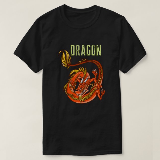 Camiseta Dragão (Frente do Design)
