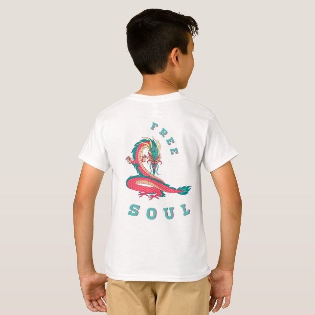 Camiseta Dragão (Parte Traseira Completa)