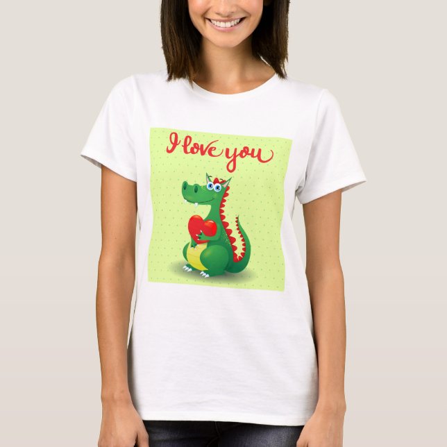 Camiseta Dragão apaixonado (Frente)