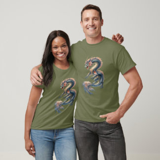 Camiseta Dragão Aquático