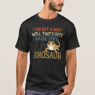 Camiseta Dragão Arbordado Eu Levanto Um Pequeno Dinossauro 