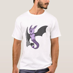 Camiseta Dragão assexuado do bastão do orgulho