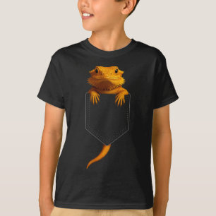 Camiseta Dragão Barbudo Cket Exótico Lindo Lagarto Réptil P