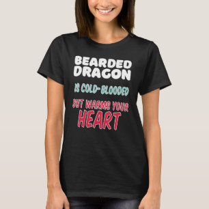 Camiseta Dragão barbudo é sangue frio, mas aquece sua ouvid