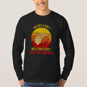 Camiseta Dragão Barbudo Gecko Ama Répteis Lagartos Pequenos
