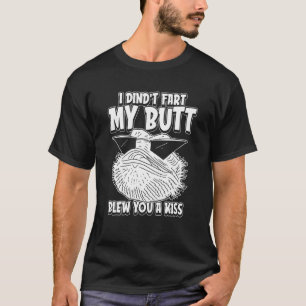 Camiseta Dragão Barbudo Humor Eu Não Peidei Meu Bumbum Sopr
