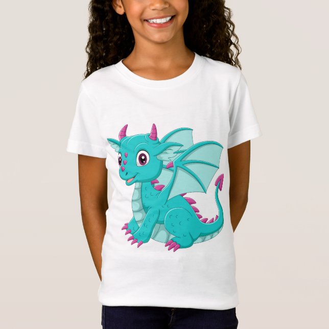 Camiseta dragão bebê (Frente)