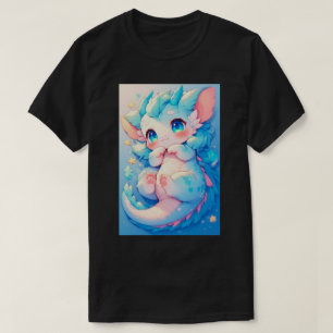 Camiseta Dragão Bebê Fofo Rave Anime Japonês Arte Kawaii 04