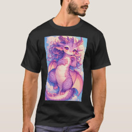 Camiseta Dragão Bebê Fofo Rave Anime Kawaii Arte 02