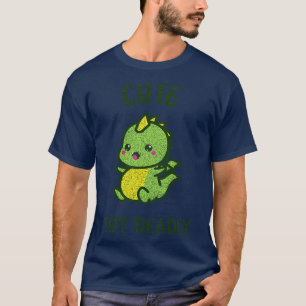 Camiseta Dragão-Bebê Kawaii Bonito Mas Morto