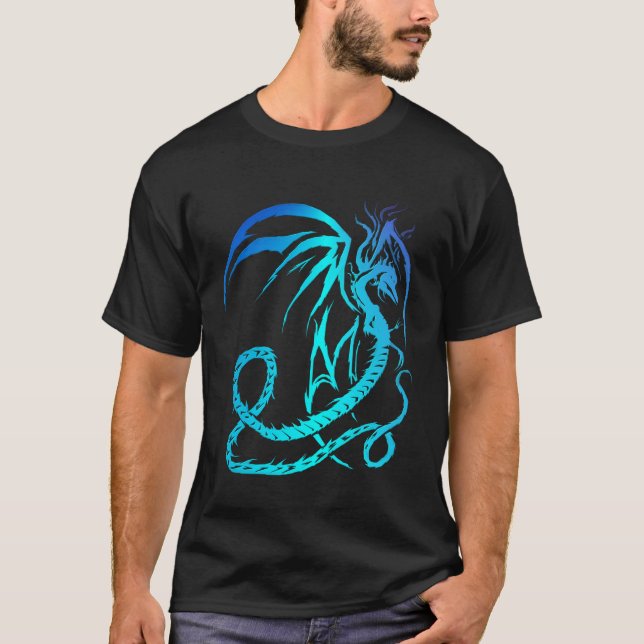Camiseta Dragão Bicho-Elétrico simples (Frente)