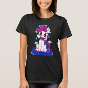 Camiseta Dragão bissexual, incêndio bissexual, bandeira LGB