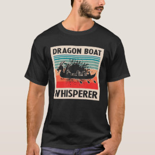 Camiseta Dragão Boat Paddling Desgin para Corrida de Barcos
