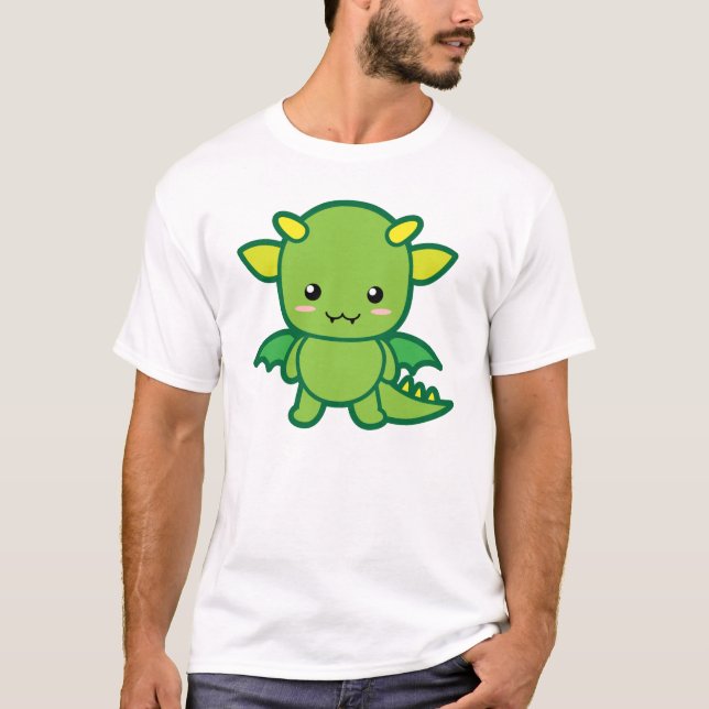 Camiseta Dragão bonito (Frente)