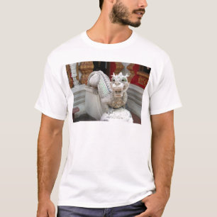 Camiseta Dragão branco do templo