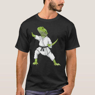 Camiseta Dragão Caratê Lizard Reptile Animal Austra