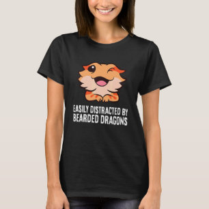 Camiseta Dragão Carborado Facilmente Distraído Por Drago Co