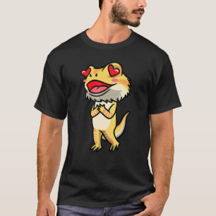 Camiseta Dragão Carbusto Pogona Reptile Lizard Apaixonado