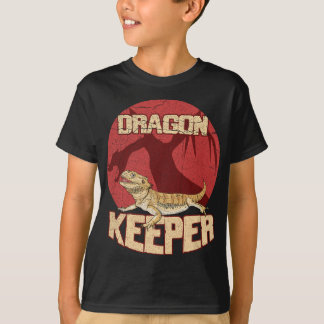 Camiseta Dragão cardado para um Nerd de répteis