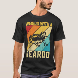 Camiseta Dragão Carroado Beardie Weirdo Com Um Beardo 1