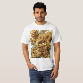 Camiseta dragão chinês