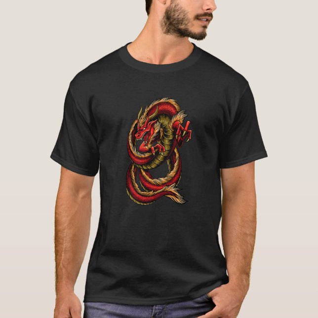 Camiseta Dragão Chinês (Frente)