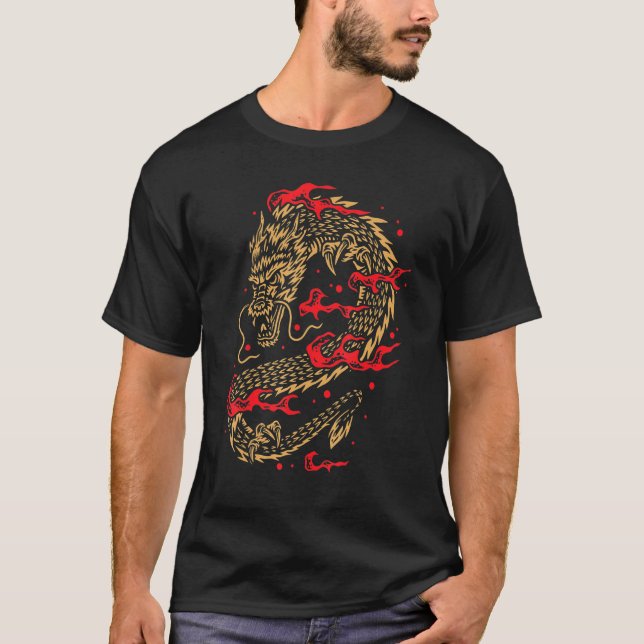 Camiseta Dragão Chinês (Frente)