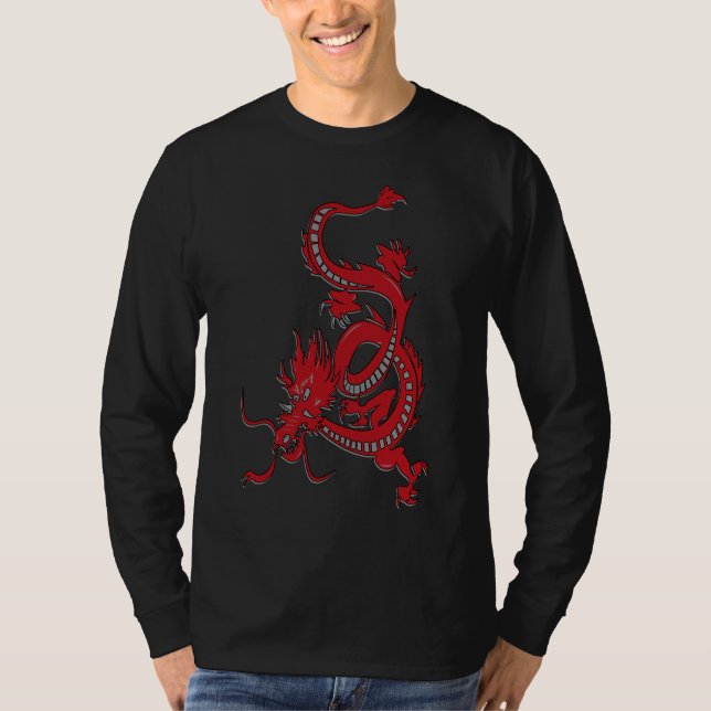 Camiseta Dragão chinês - ano do dragão (Frente)
