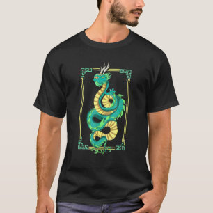 Camiseta Dragão chinês Ásia Criatura Mística Animal China
