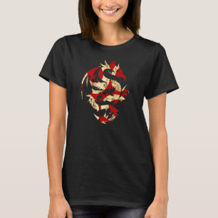 Camiseta Dragão Chinês - Criador de Voo Asiático Asi