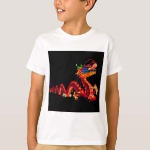 Camiseta Dragão chinês de desfile