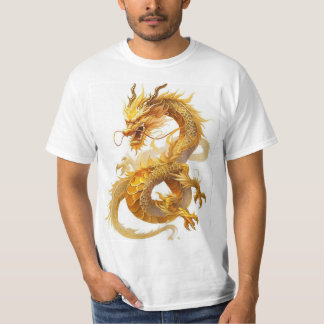 Camiseta Dragão Chinês Majestoso T-Shirt-Bold & Na moda Des