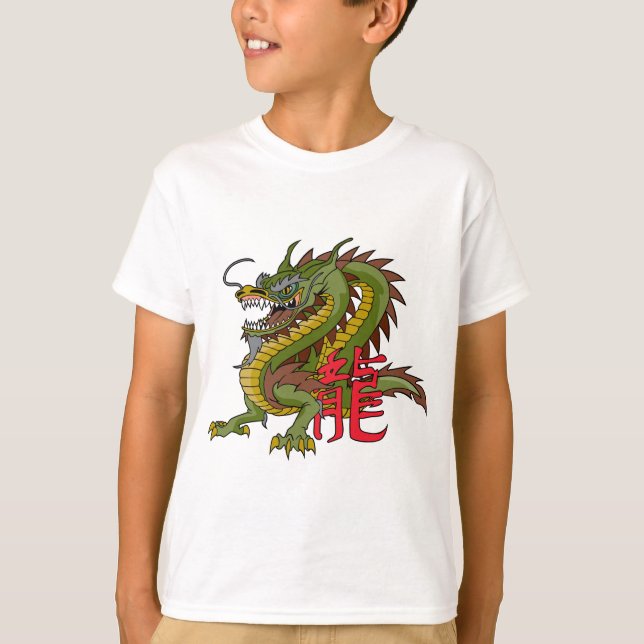 Camiseta Dragão chinês regional (Frente)