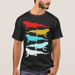 Camiseta Dragão Colorido Equipe Esquadrão Répteis dentários
