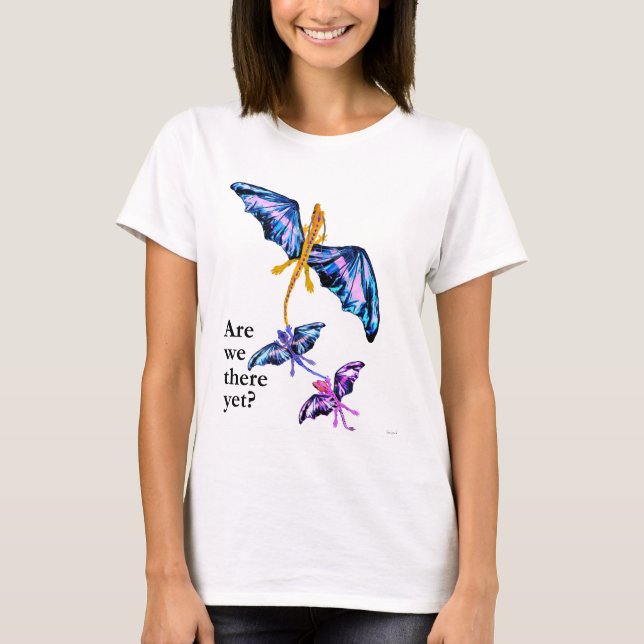 Camiseta Dragão Com Duas Crianças (Frente)