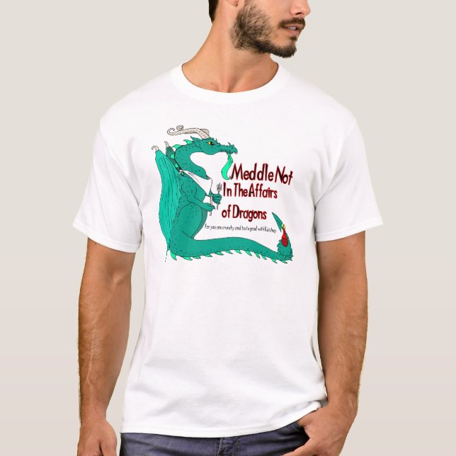 Camiseta Dragão com fome (Frente)