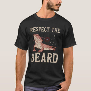 Camiseta Dragão Com Mano Respeita Os Répteis Da Barba Lizar