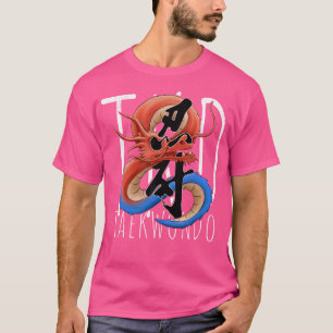 Camiseta Dragão Coreano Yin Yang Taegeuk Taekwondo Perse