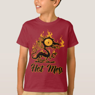 Camiseta Dragão Crispado Quente