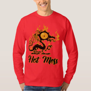 Camiseta Dragão Crispado Quente