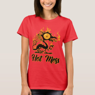 Camiseta Dragão Crispado Quente