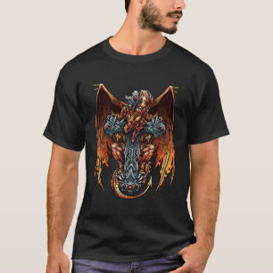 Camiseta Dragão Cruzado do Dragão Acreditado Legal Fa
