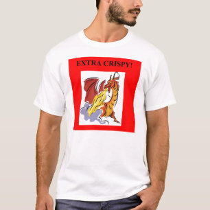 Camiseta dragão da fantasia extremamente friável