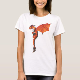 Camiseta Dragão da lava
