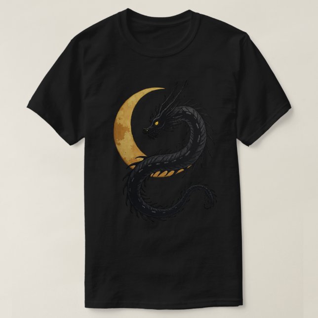 Camiseta Dragão da Lua (Frente do Design)