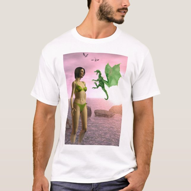Camiseta Dragão da praia (Frente)
