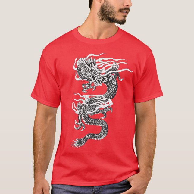Camiseta Dragão das estranhezas (Frente)
