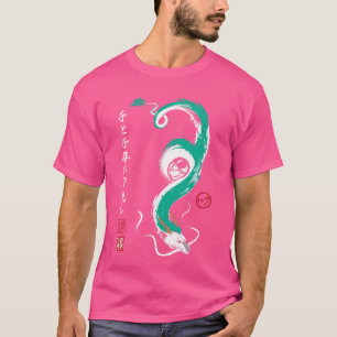 Camiseta Dragão de Anime e Mangá na Arte Japonesa presente