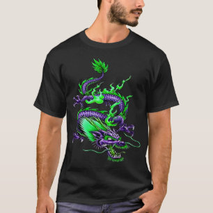 Camiseta Dragão de Arrefecimento Chinês Controlo do Tempo M