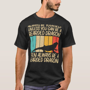 Camiseta Dragão De Barba legal Para Homens Mulheres Répteis